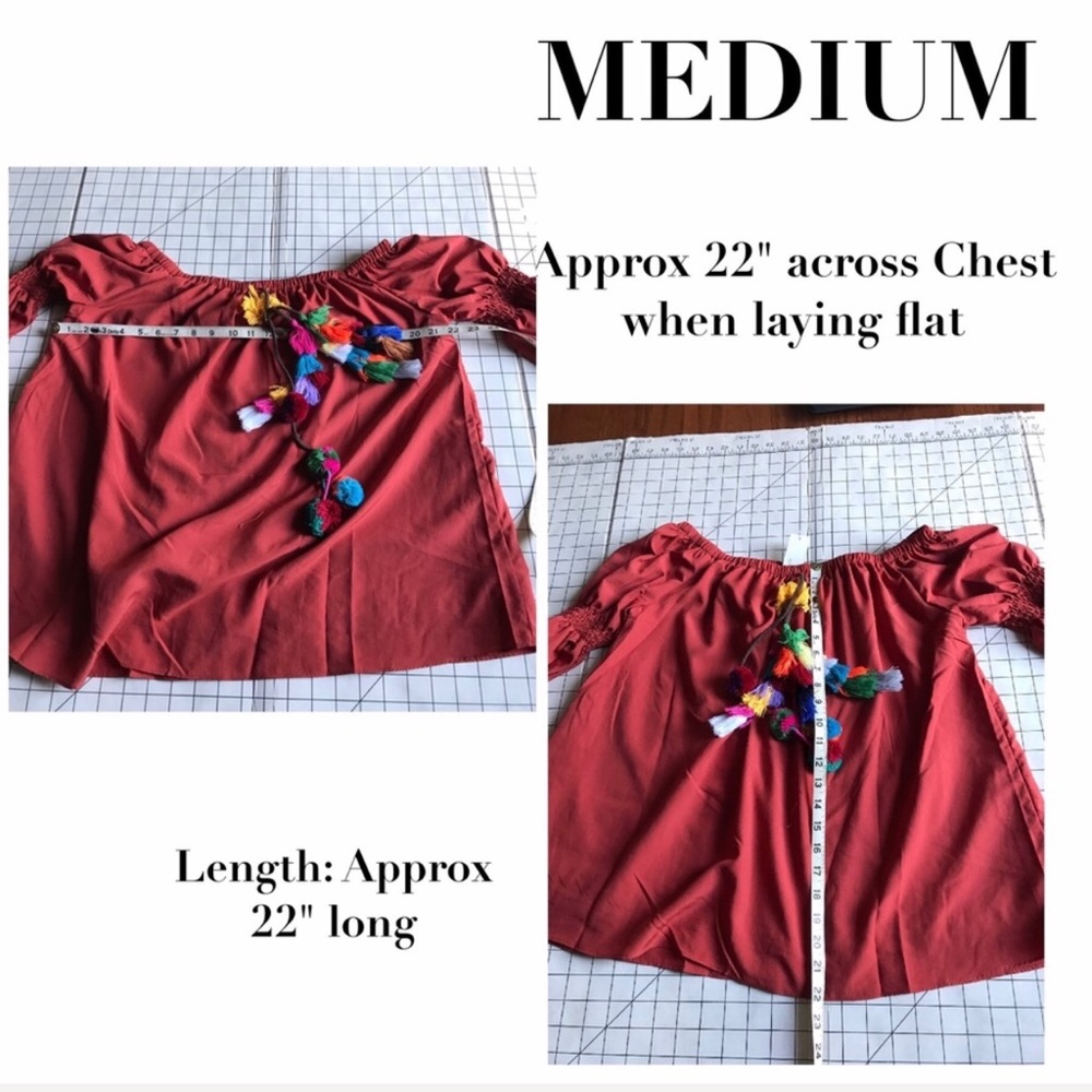 Tassel Dangle Top - Picture 3 of 4